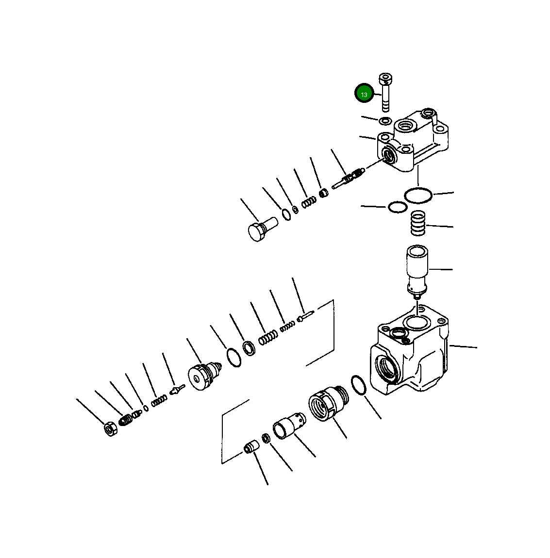 Болт 702 21 36310 Komatsu