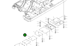 Крышка 209-54-77741 Komatsu