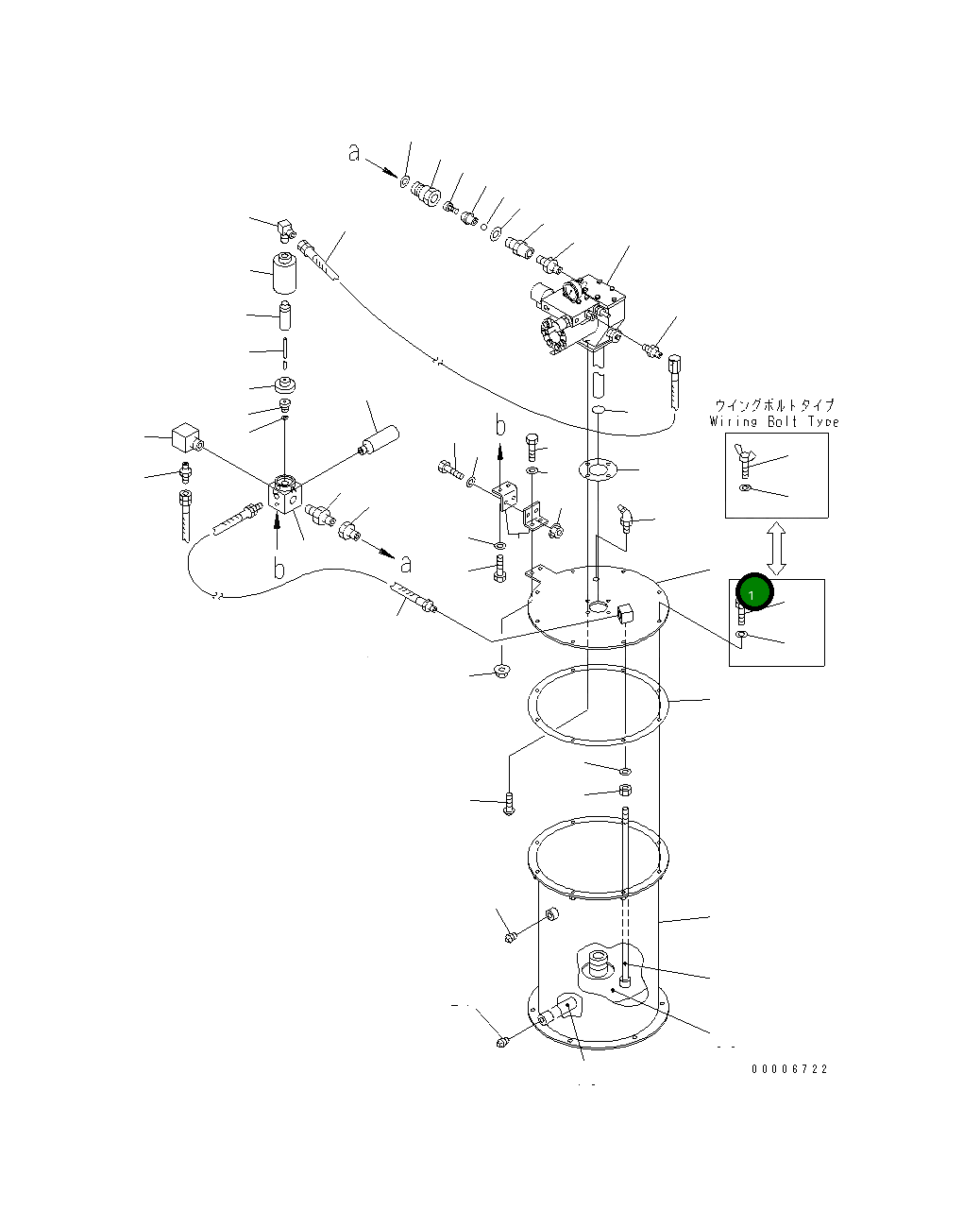 Крышка 42C-S95-2120 Komatsu