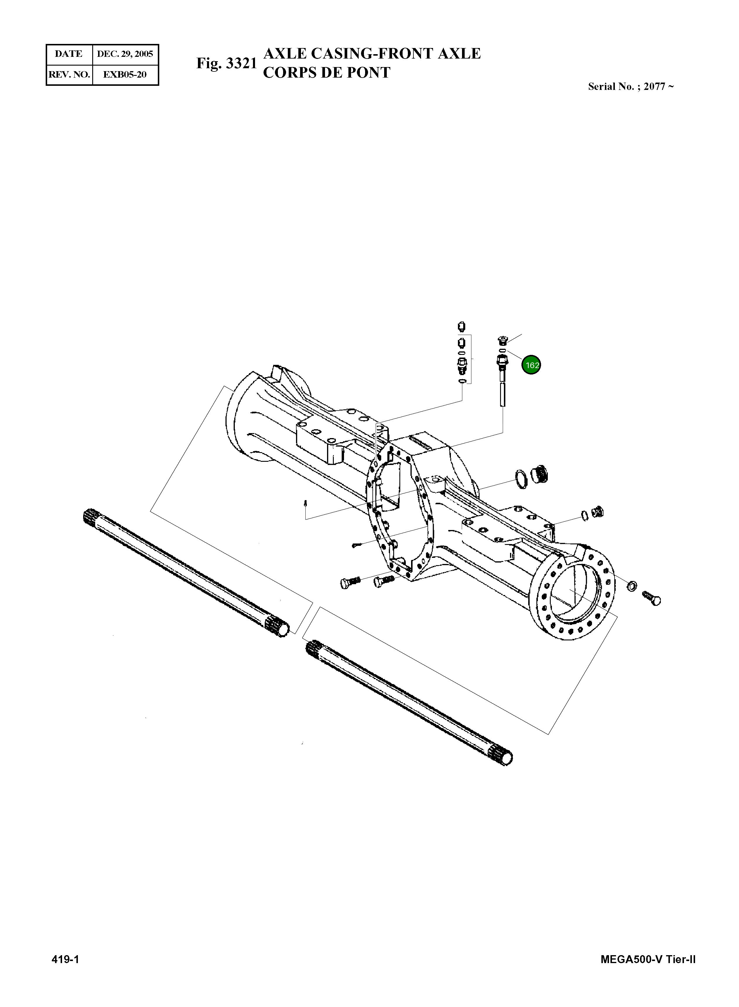 Кольцо уплотнительное (O-Ring) 2.180-00346 Komatsu