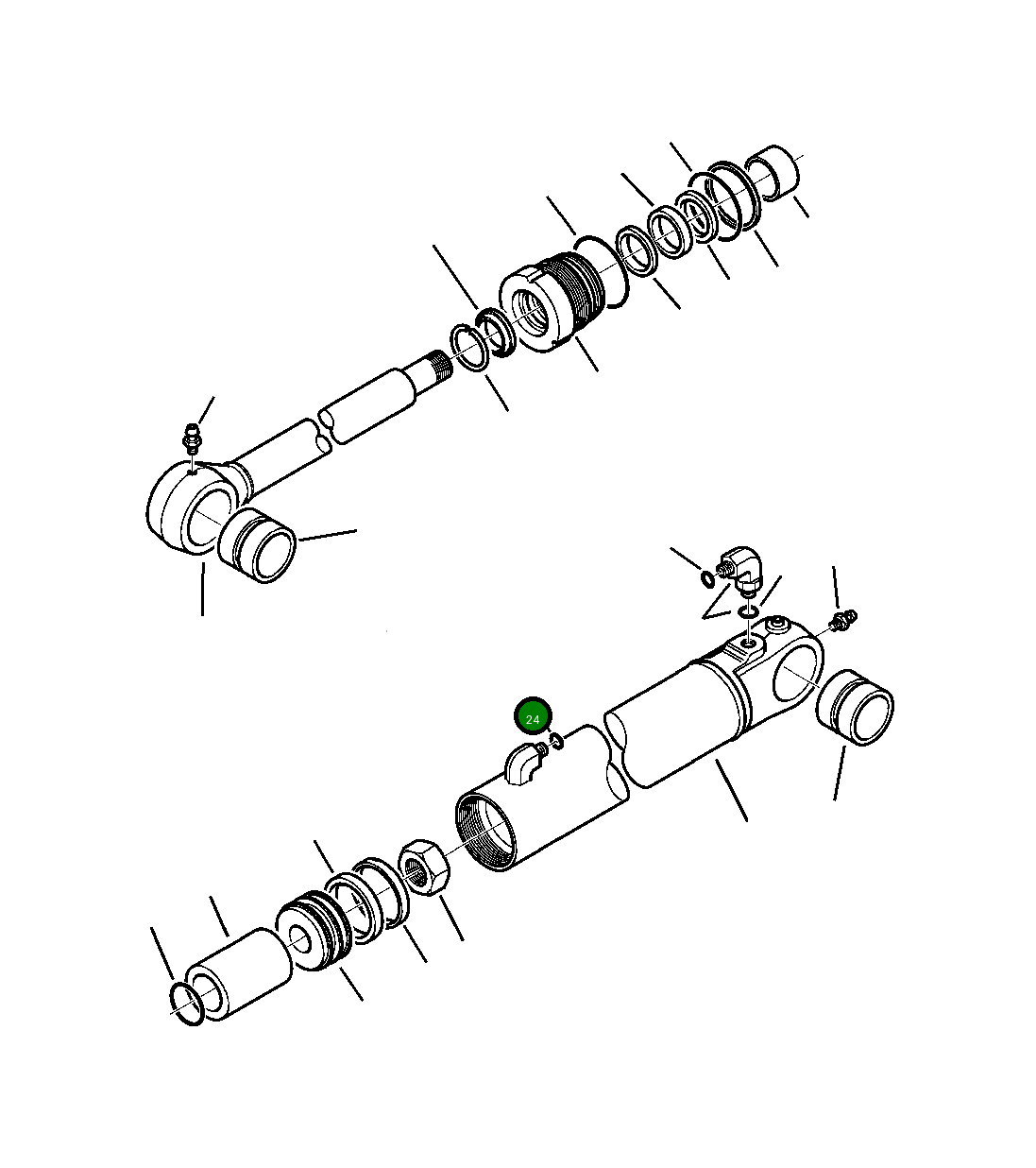Кольцо уплотнительное (O-Ring) 2938-6C-1280 Komatsu