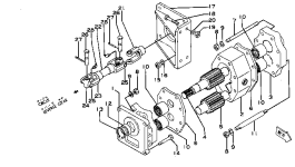 Корпус 07442-15020 Komatsu