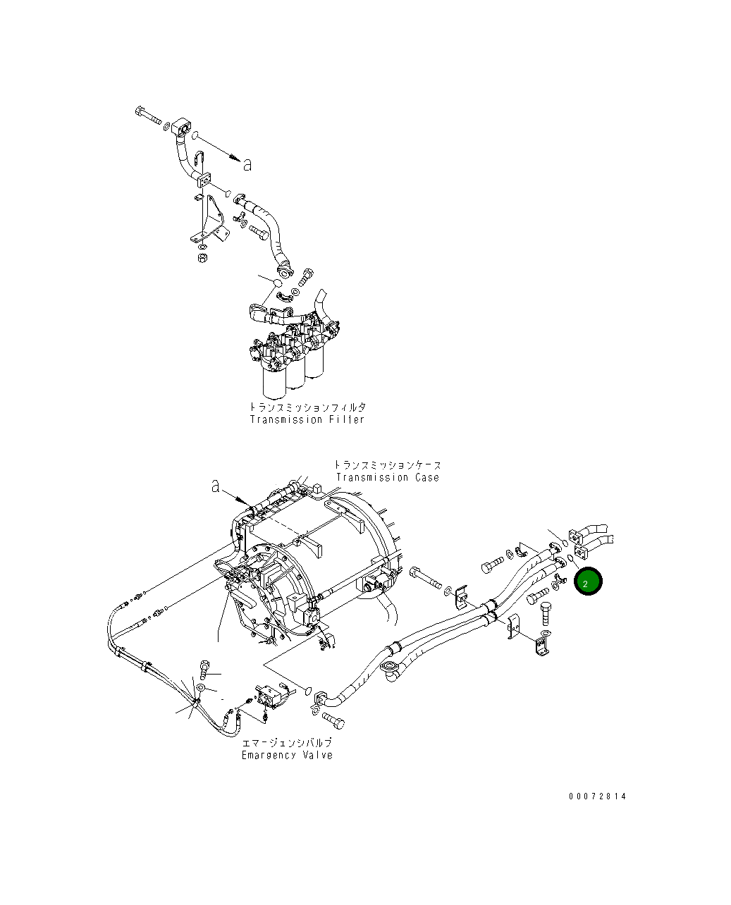 Кольцо уплотнительное (O-Ring) 07000-A3038 Komatsu