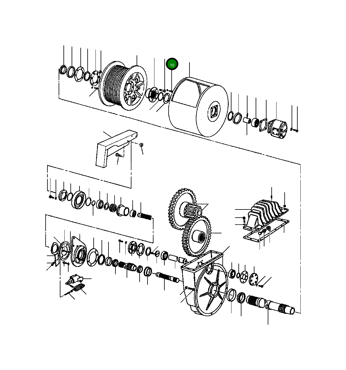 Болт 44 860 Komatsu