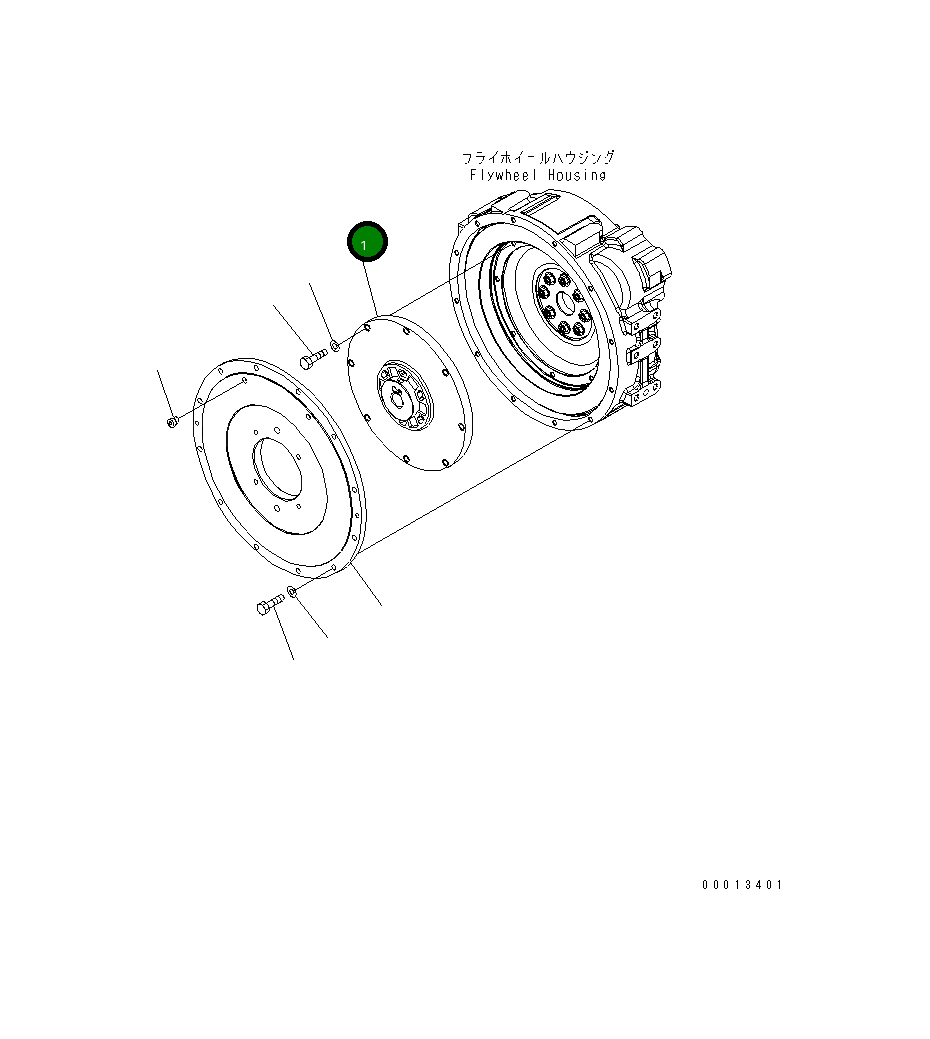 Болт 416-12-31620 Komatsu