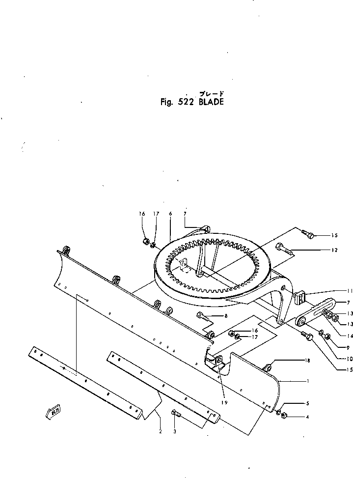 Болт 01010-61885 Komatsu