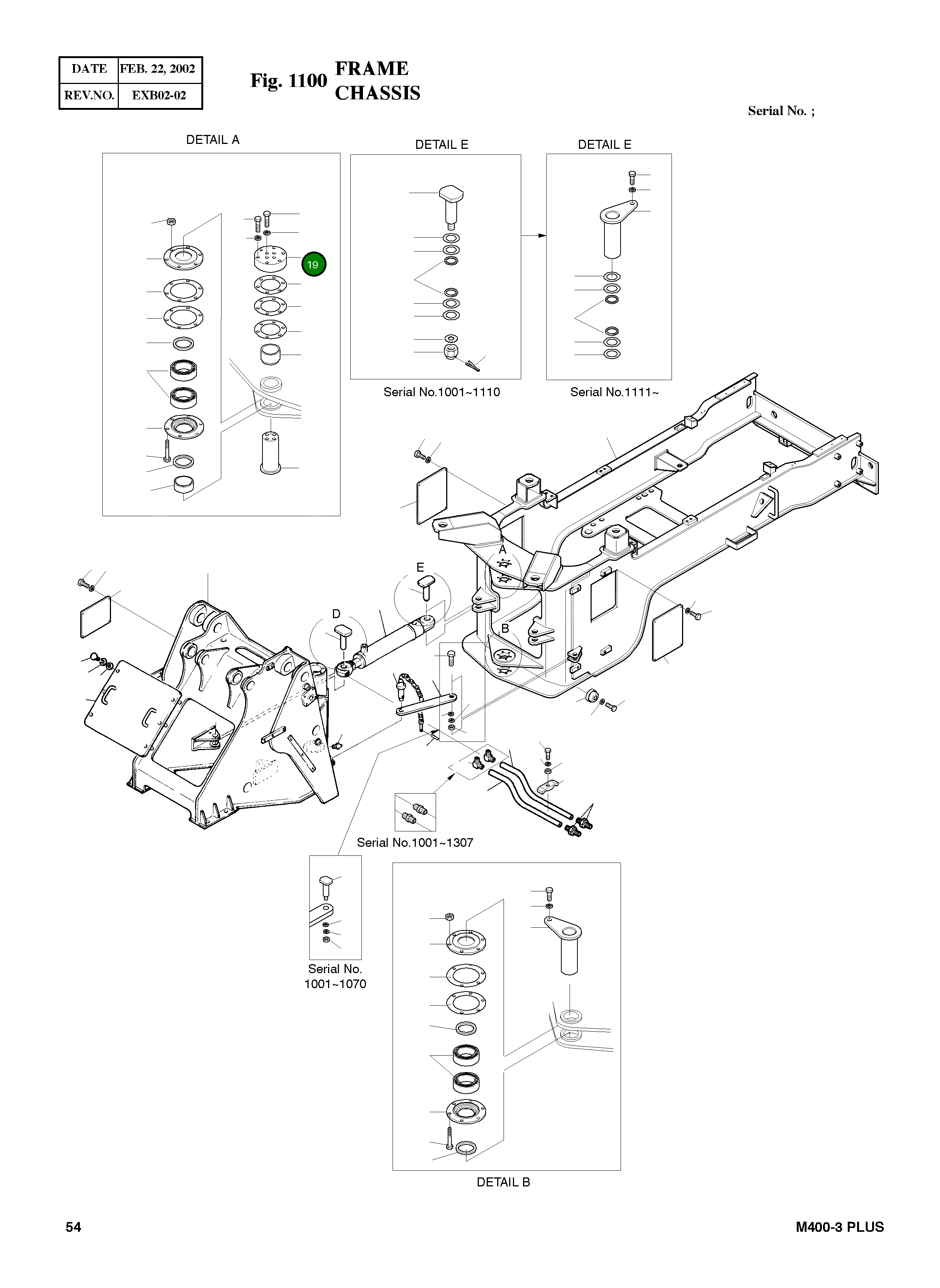 Крышка 4403-1076 Komatsu