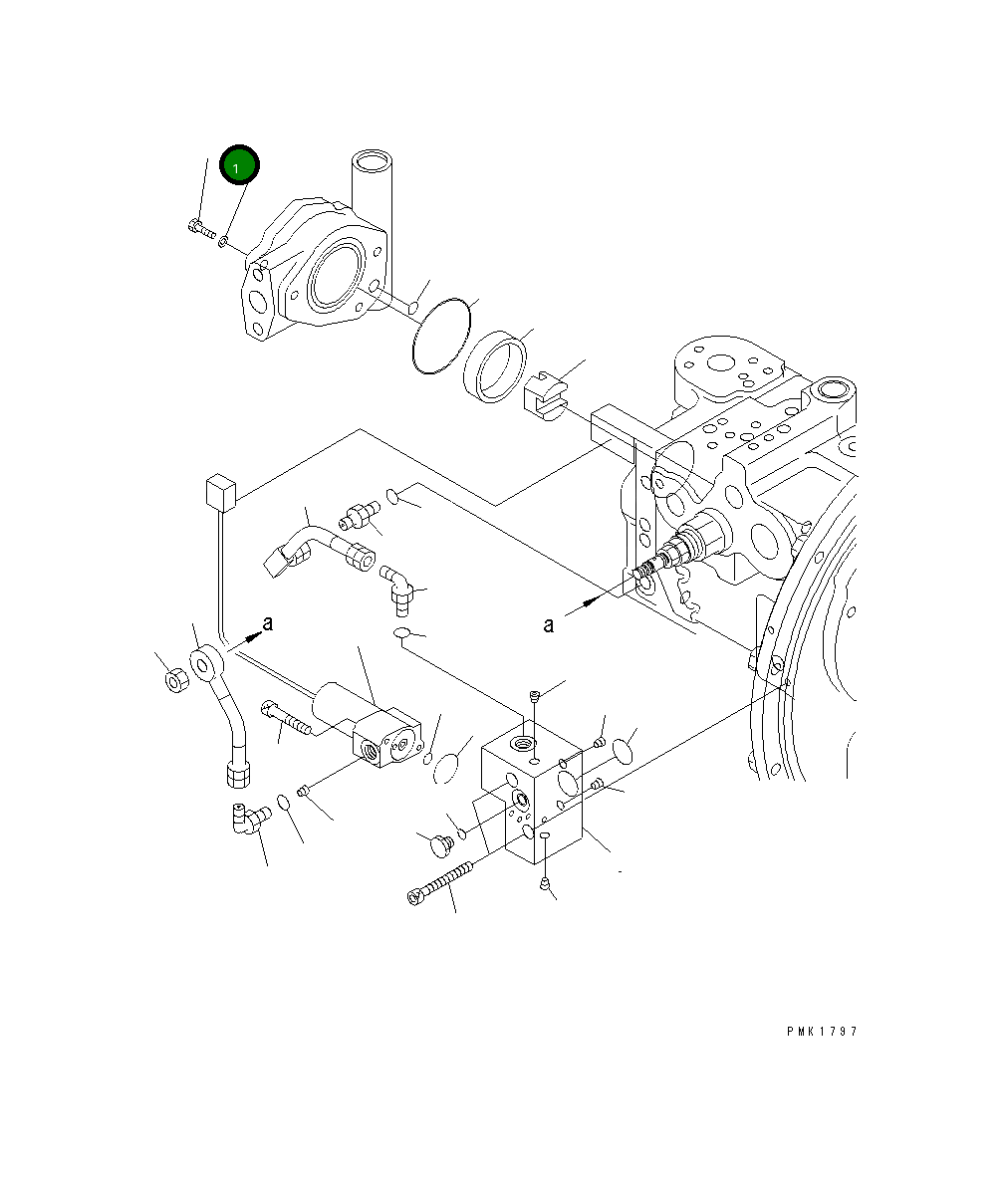 Болт 01010-81085 Komatsu