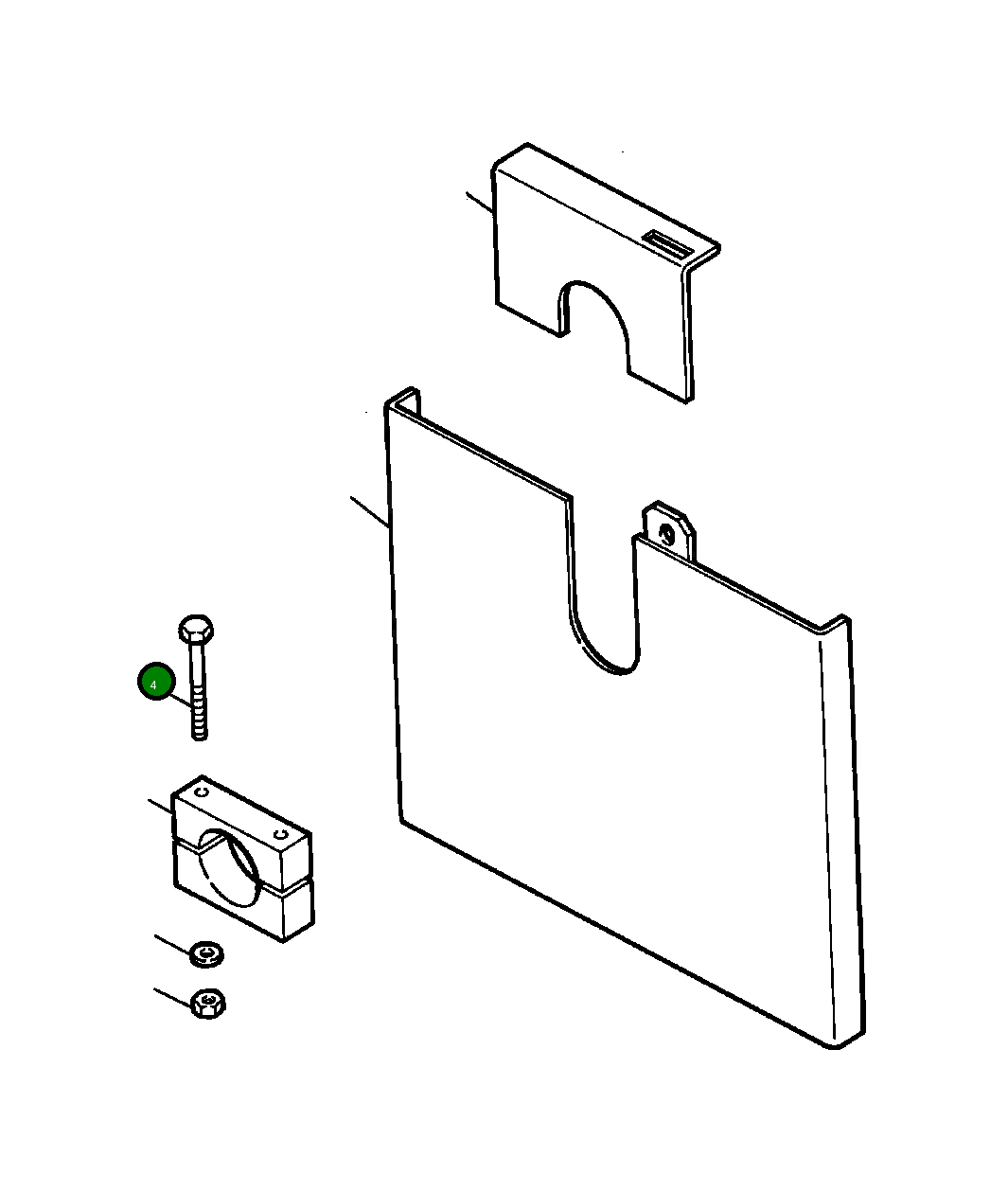 Болт 82 067 Komatsu