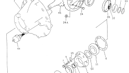 Коническая шестерня в сборе BW153125 Komatsu