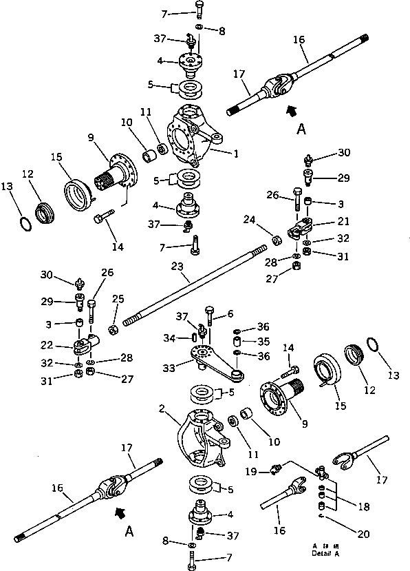 Кольцо 20B-22-32551  Komatsu