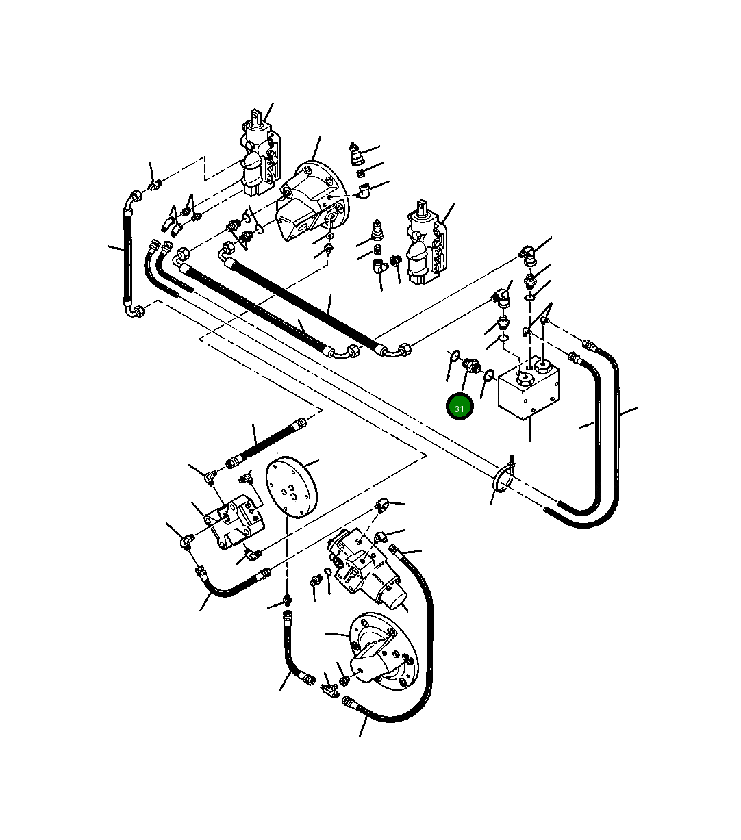 Кольцо уплотнительное (O-Ring) 382 418 R1 Komatsu