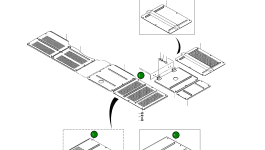 Крышка 2621-4411B Komatsu