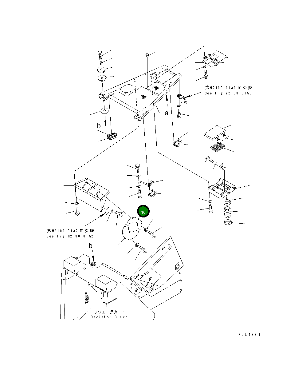 Крышка 17A-54-12251 Komatsu