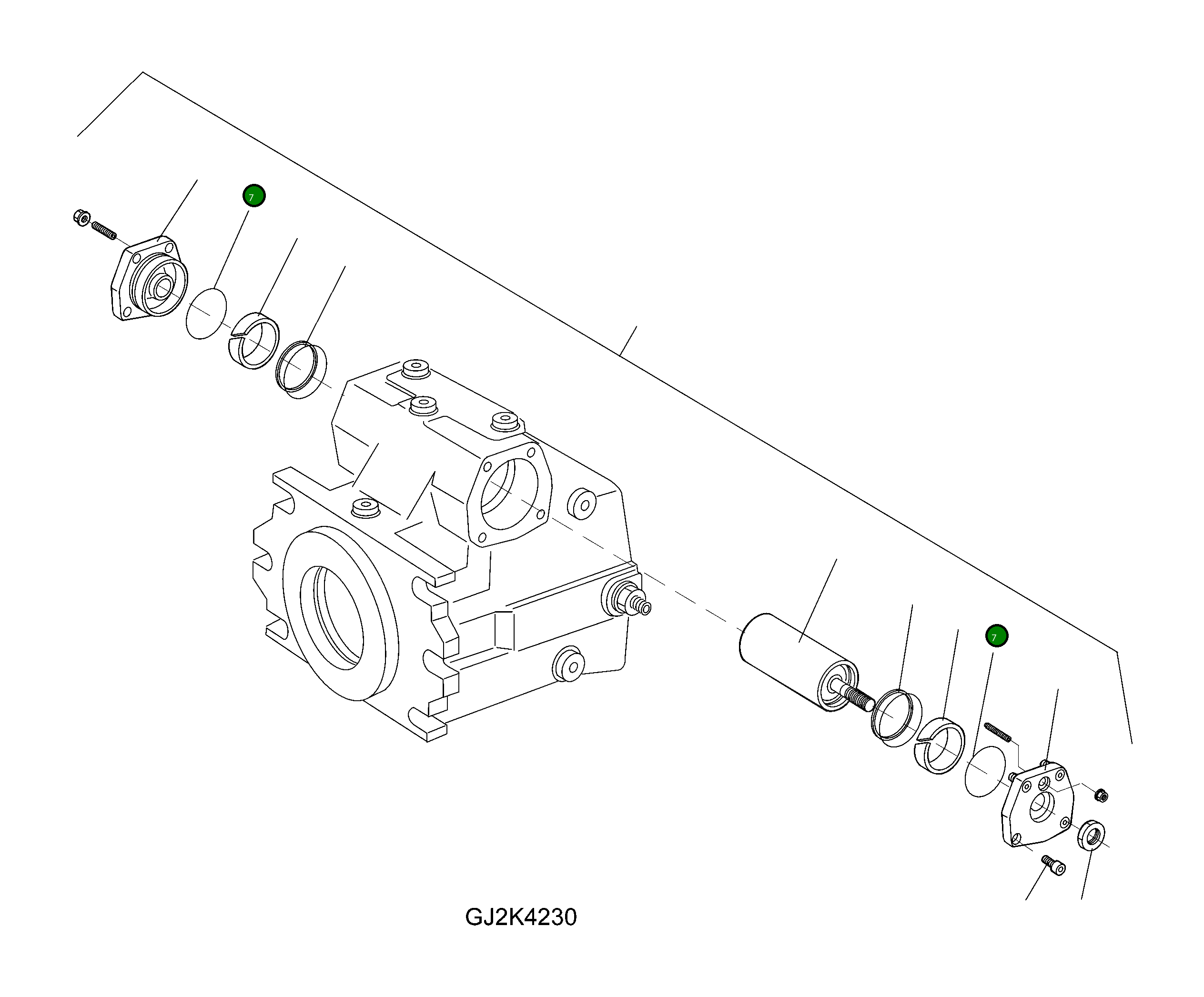 Кольцо уплотнительное (O-Ring) 42R-17-H0P46  Komatsu