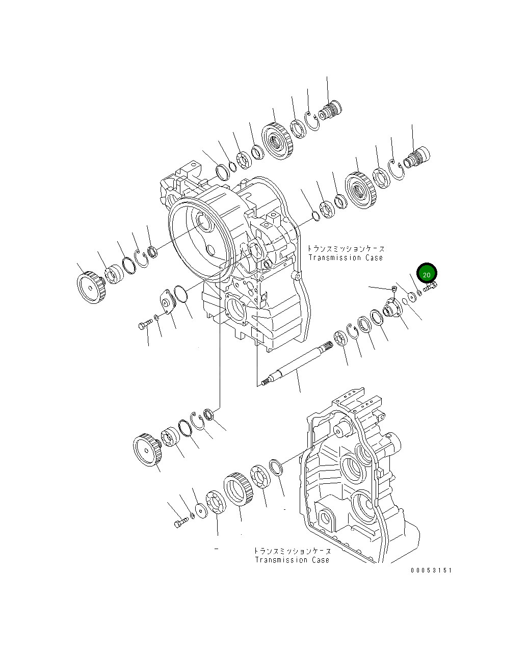 Болт 01050-51285 Komatsu