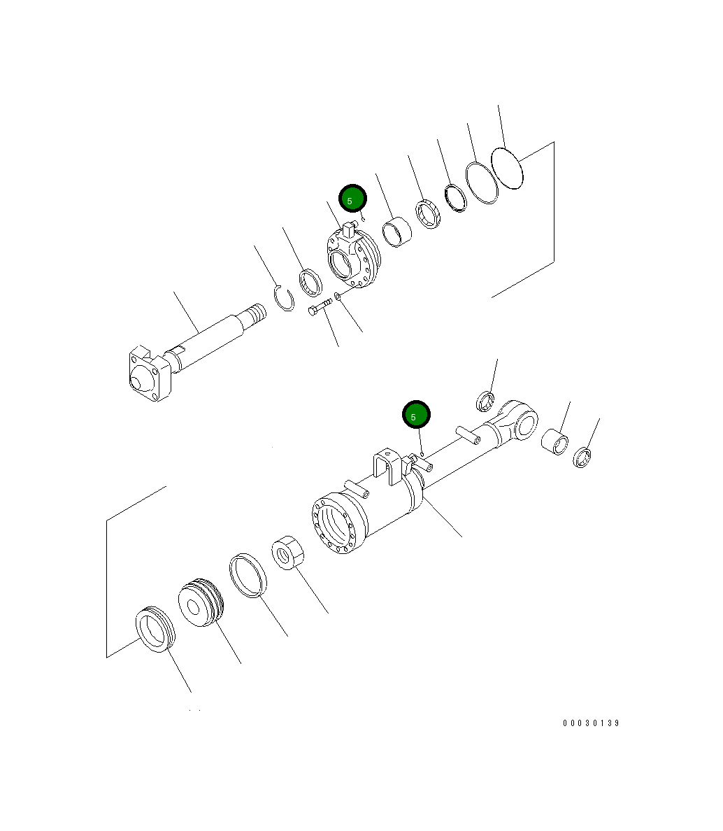 Кольцо уплотнительное (O-Ring) 02896-51009  Komatsu