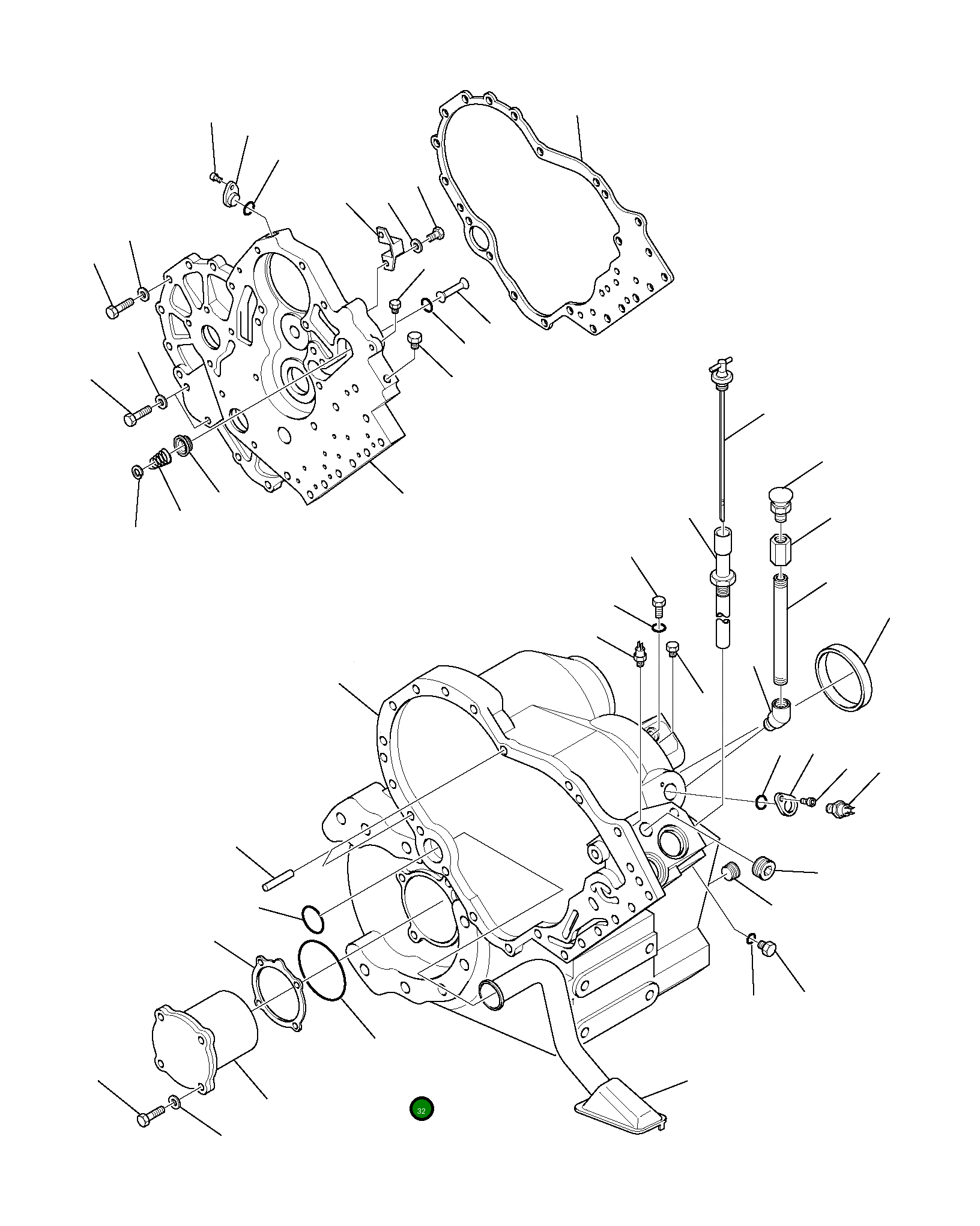 Кольцо уплотнительное (O-Ring) CK0040308 Komatsu