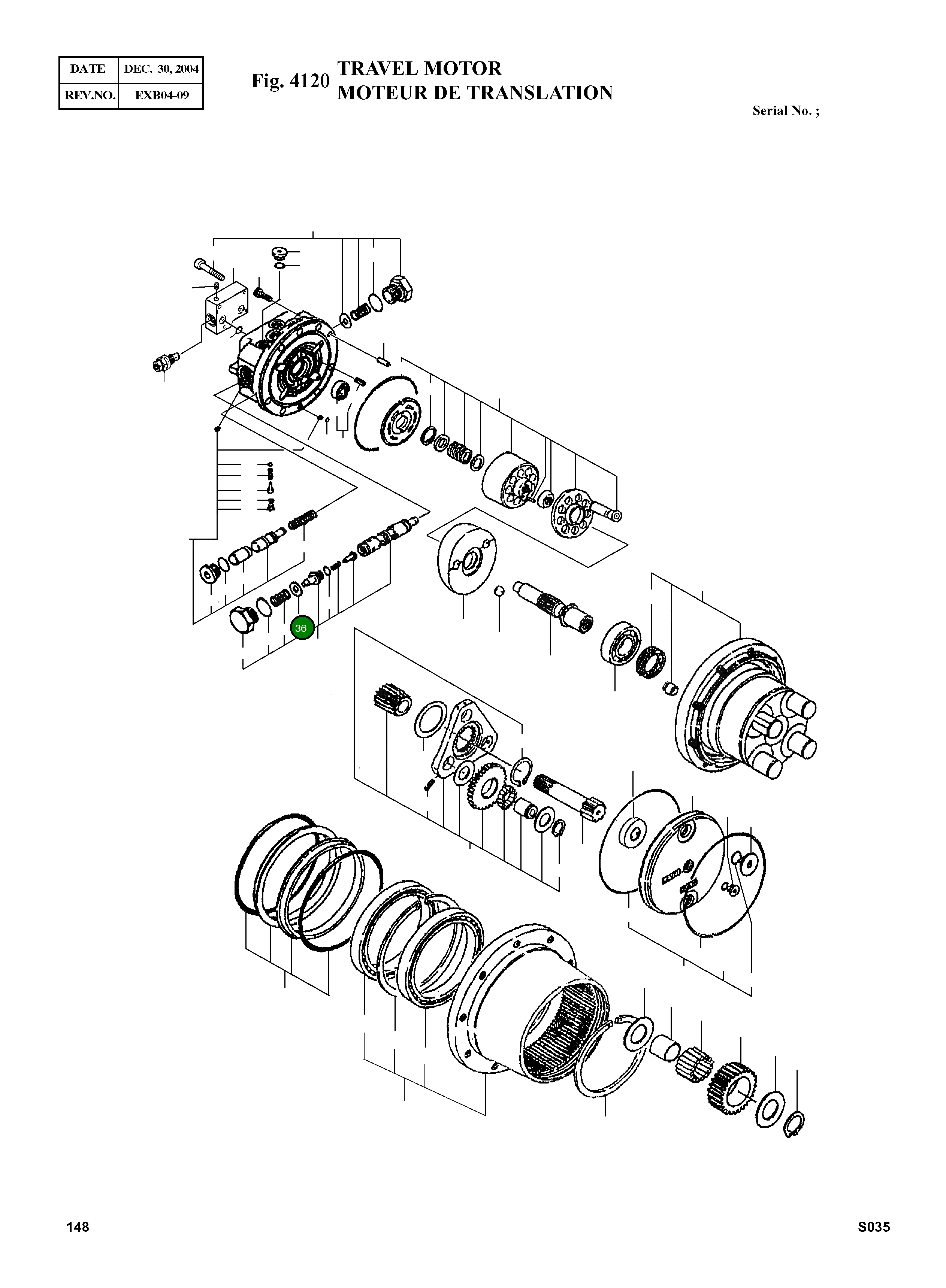 Кольцо FZS-2448-30-1 Komatsu