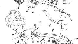 Кронштейн 262-60-18290 Komatsu