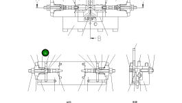 Болт UC1303013797 Komatsu