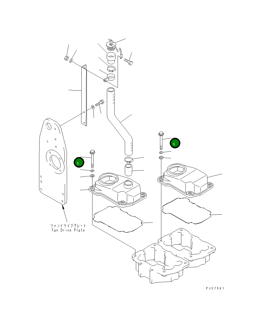 Болт 6150-81-9230 Komatsu