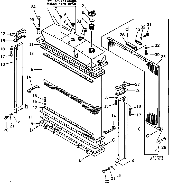 Болт 01011-51835 Komatsu