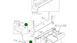 Крышка 21T-54-68220 Komatsu