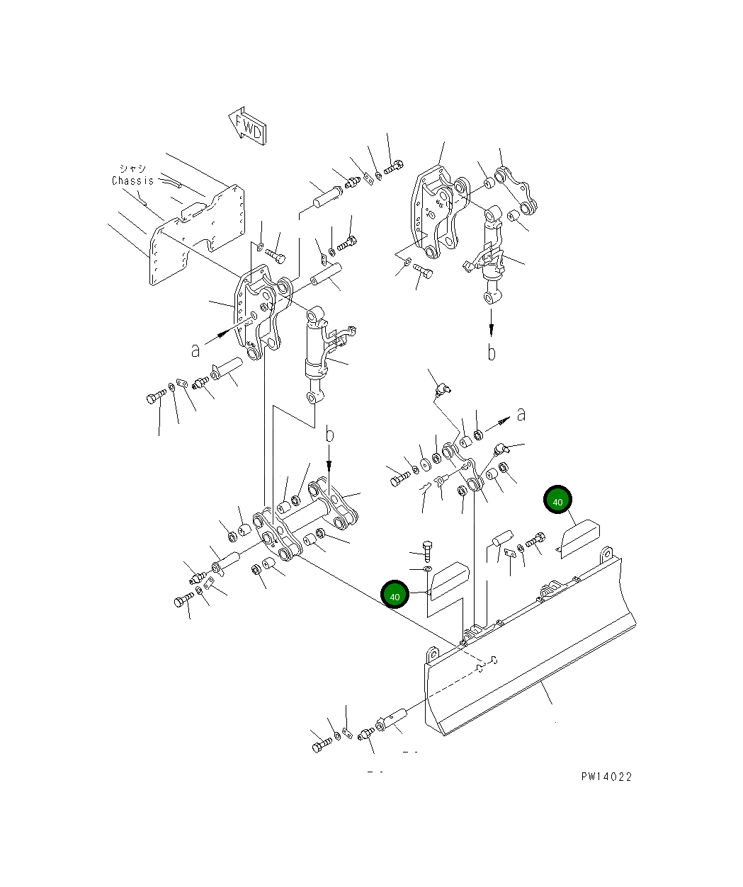 Крышка 20K-910-1240 Komatsu