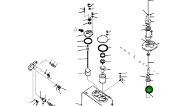 Кольцо уплотнительное (O-Ring) 20Y-962-B690 Komatsu