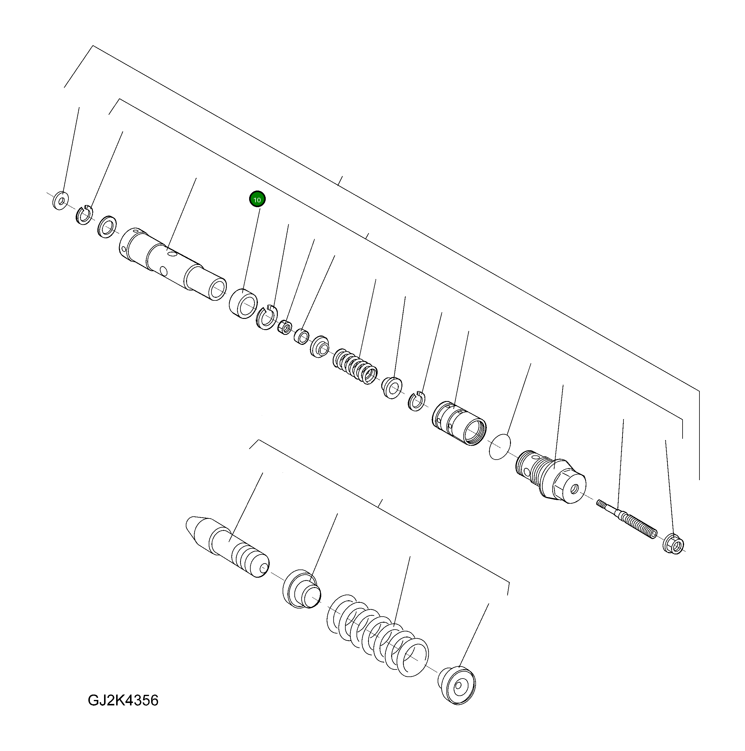 Кольцо 42U-17-H0R45  Komatsu