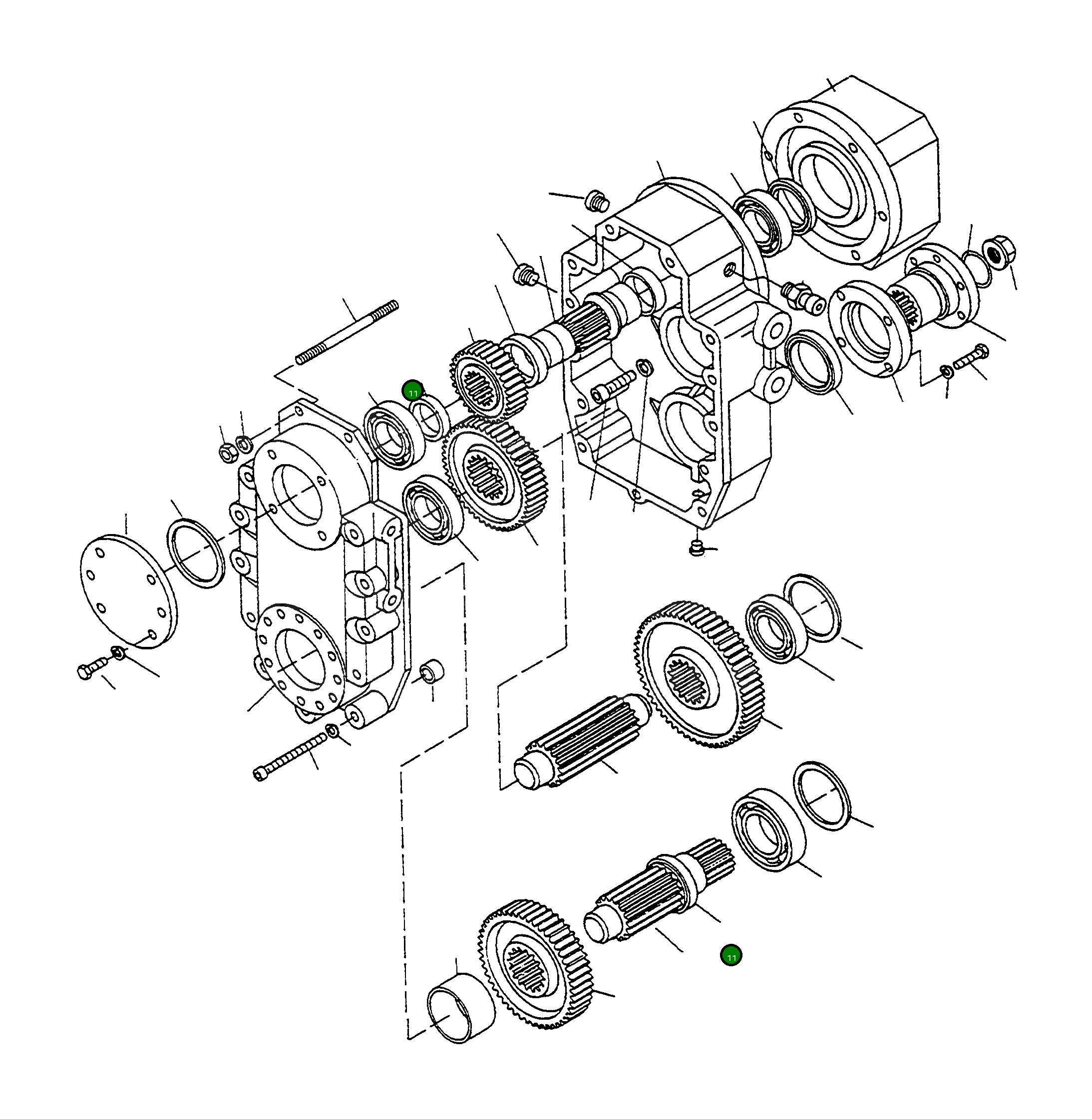 Кольцо 4919076M1 Komatsu