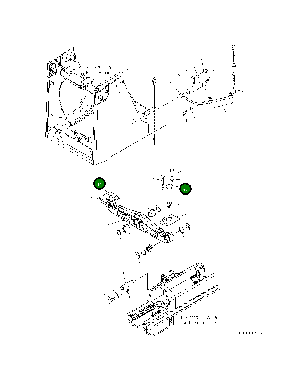 Крышка 154-50-71341 Komatsu