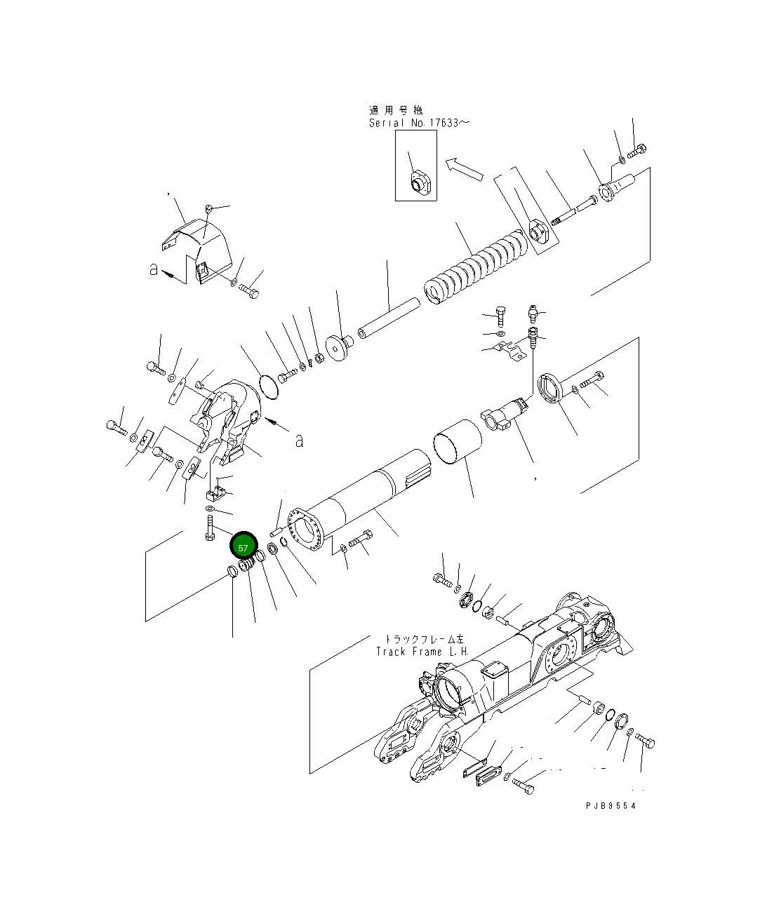 Болт 195-09-18490 Komatsu