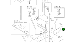 Крышка 201-54-73240 Komatsu