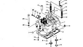 Гайка 6100-41-5440 Komatsu