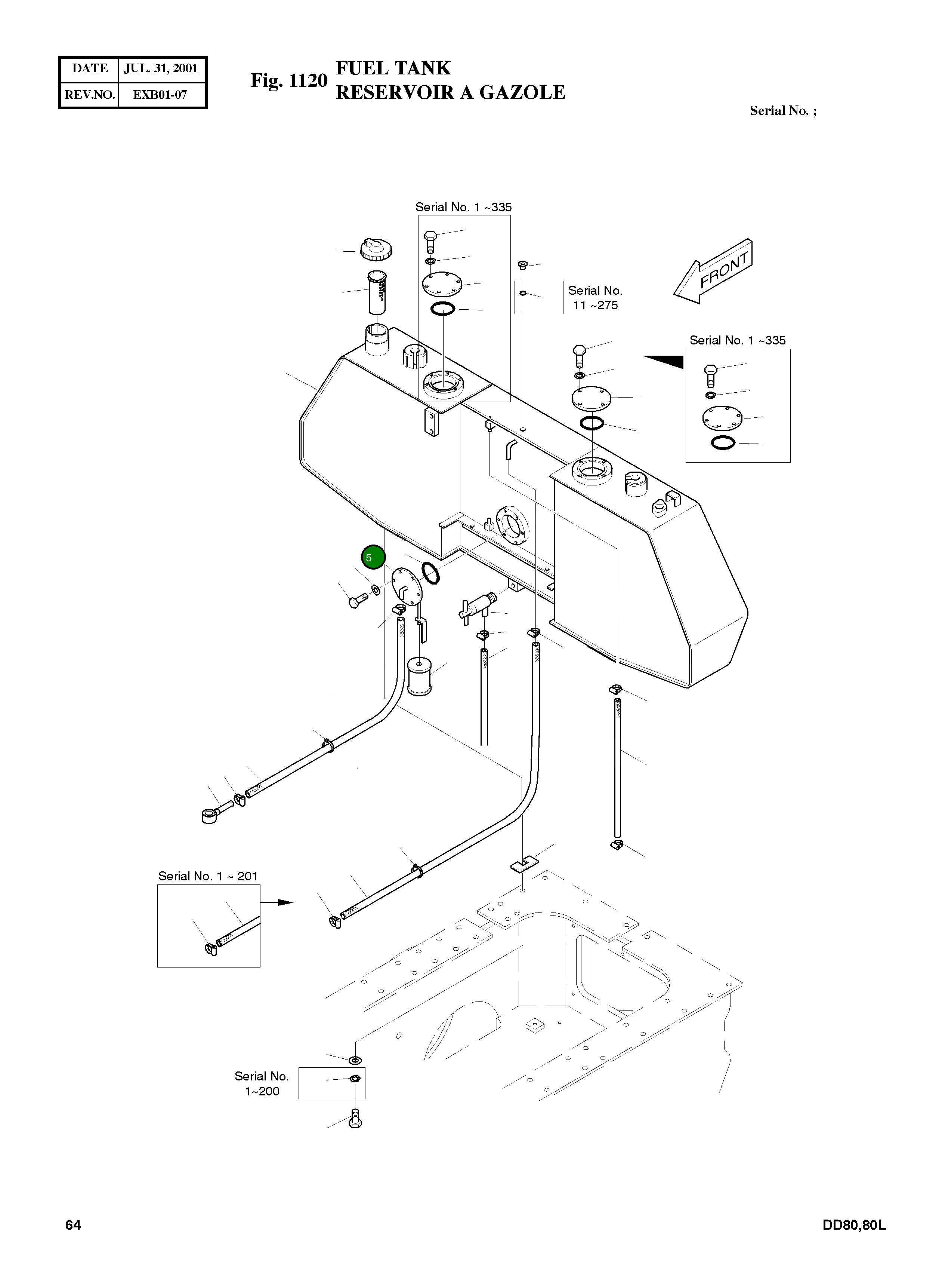 Крышка 5473-1077 Komatsu