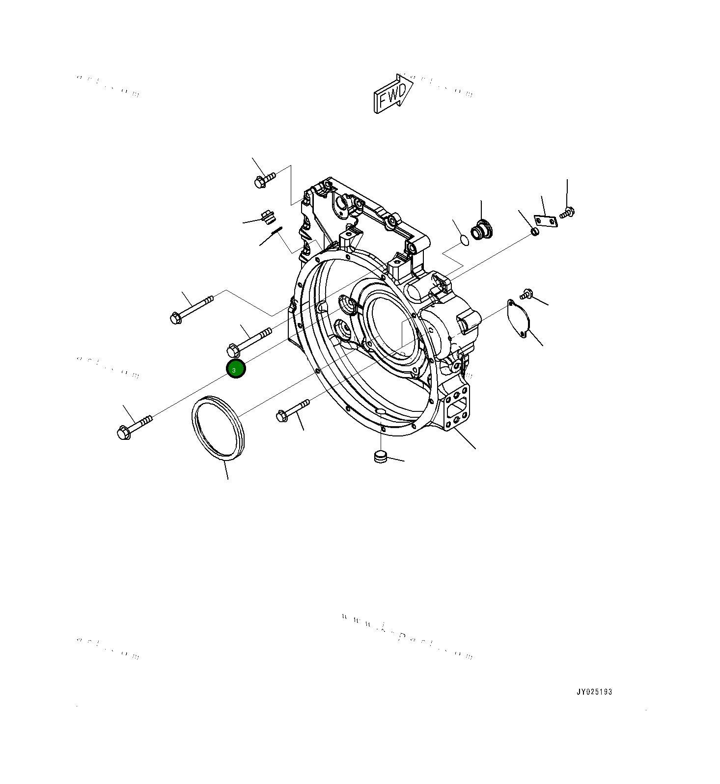 Болт 6754214210 Komatsu