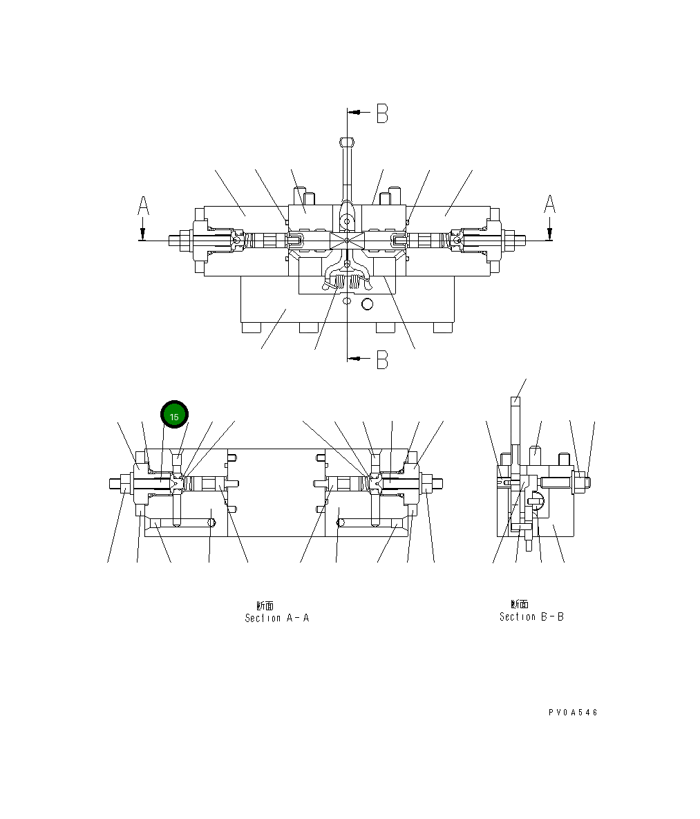 Болт UC1303013797 Komatsu