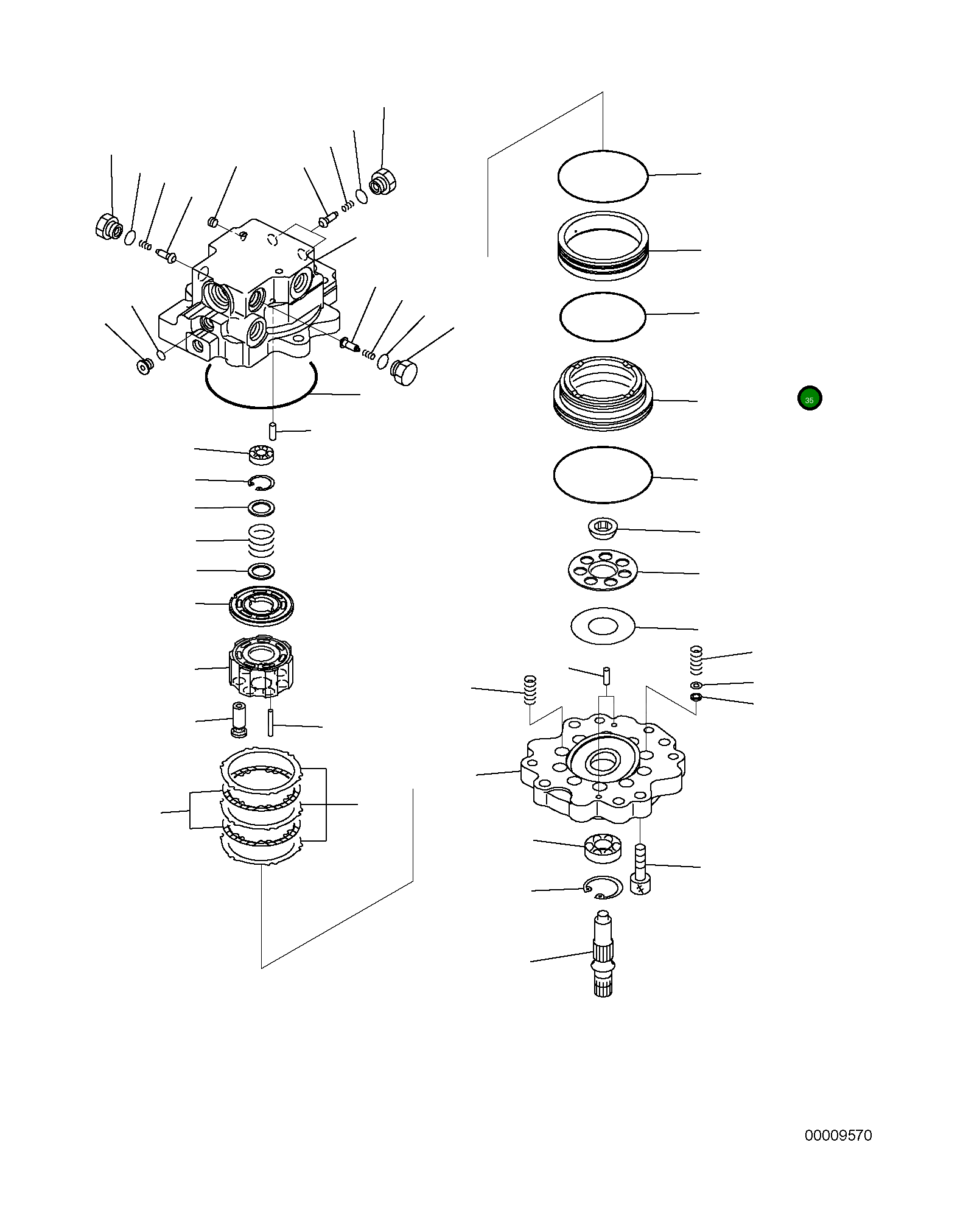 Кольцо 708-7R-15220 Komatsu