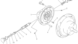 Комплект уплотнений FUGHS-1-0962 Komatsu