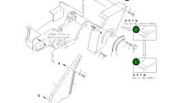 Крышка 20U-54-23430 Komatsu
