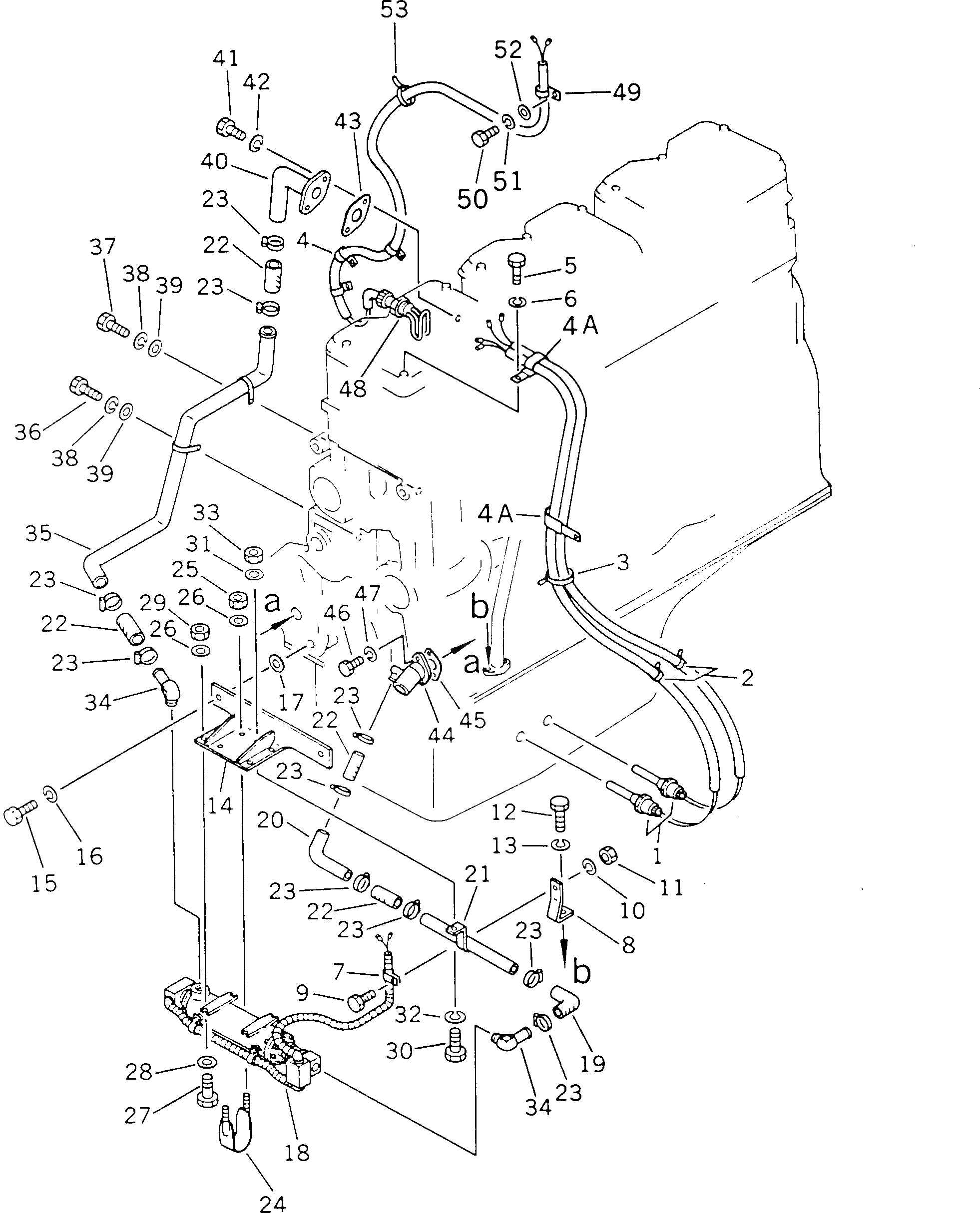 Болт 01011-61635 Komatsu