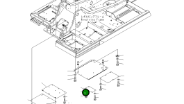 Крышка 206-54-71230 Komatsu