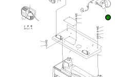 Крышка 195-54-76140 Komatsu