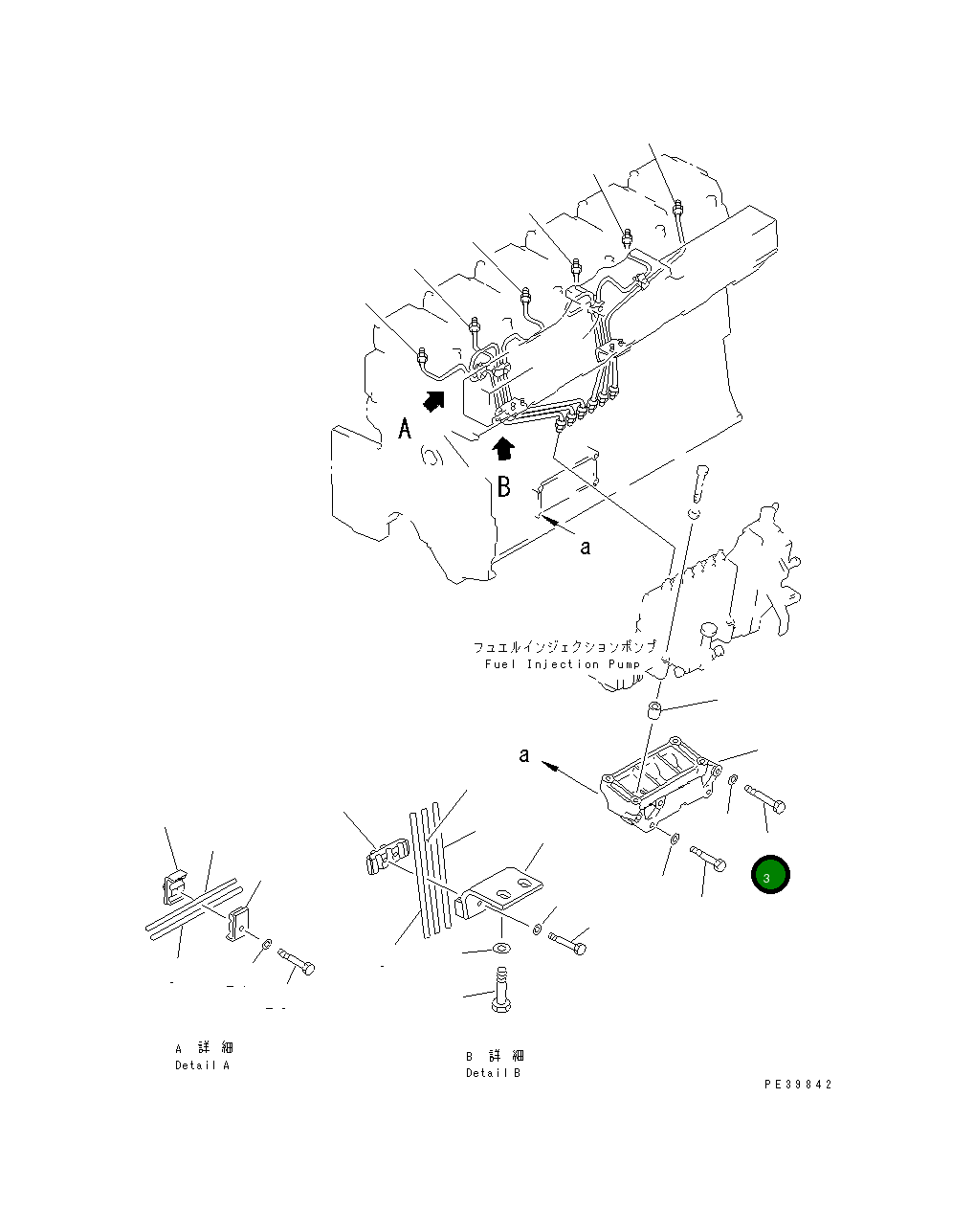 Болт 01010-51280  Komatsu