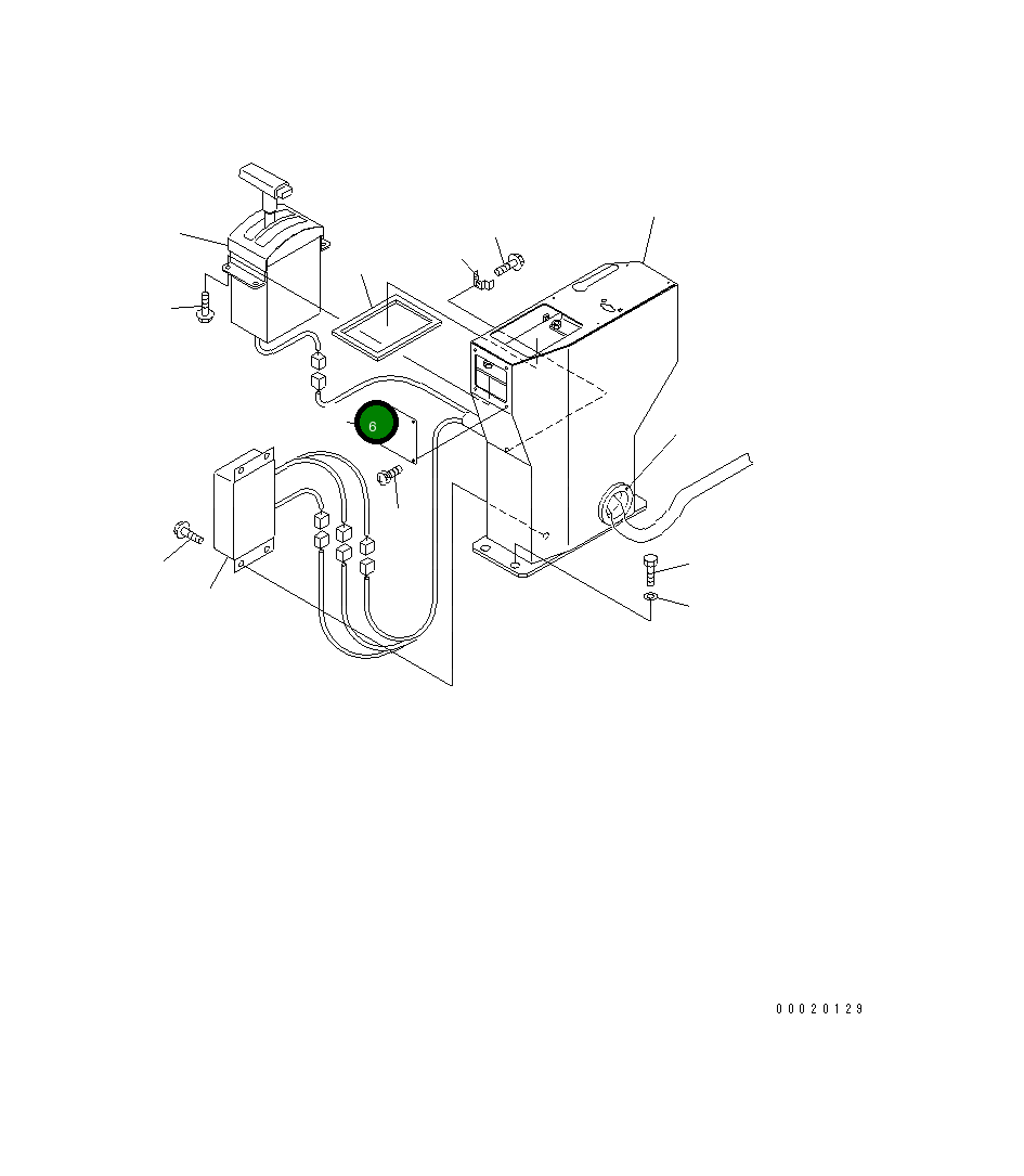 Крышка 567-43-74150  Komatsu