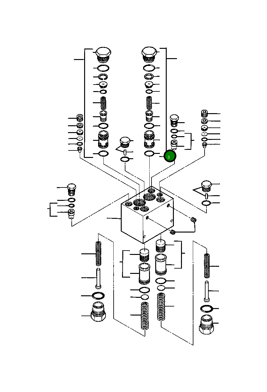 Кольцо уплотнительное (O-Ring) 896 356 C1 Komatsu