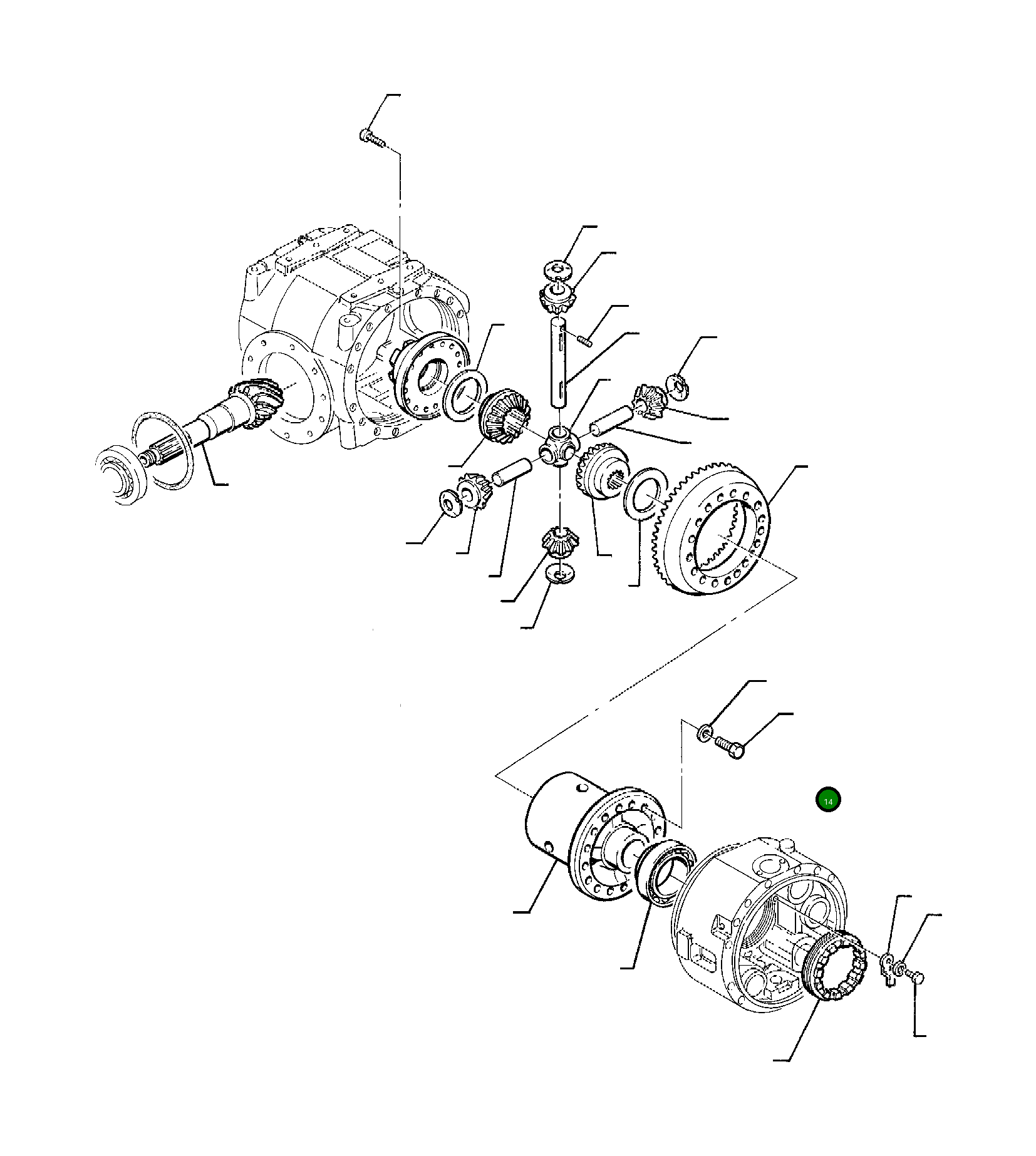Болт 801025110 Komatsu