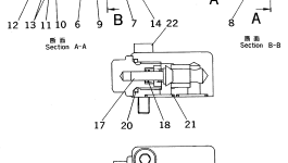 Кольцо уплотнительное (O-Ring) UC1800042449 Komatsu
